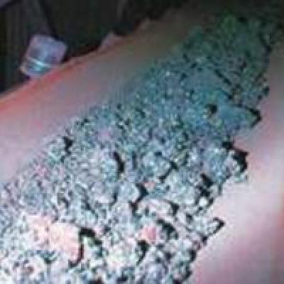 Heat-resistant conveyor belt Type T1