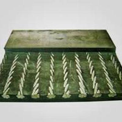 Steel wire conveyor belt