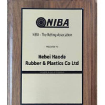 NIBA certificate